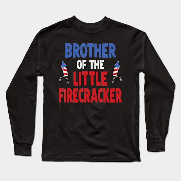 Matching Family Brother Birthday Party Fourth of July Long Sleeve T-Shirt by crowominousnigerian 